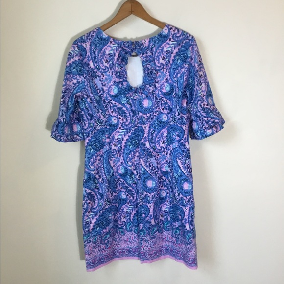 Lilly Pulitzer Fiesta Stretch Purple Iris Hello Sunshine Dress - Picture 4 of 7